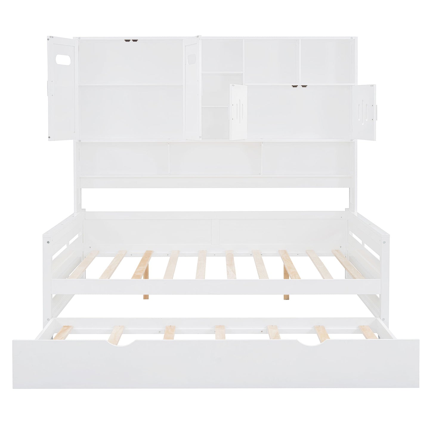 Daybed With All-In-One Cabinet And Shelf - The Sleep Loft - Online Mattress Showroom NYC