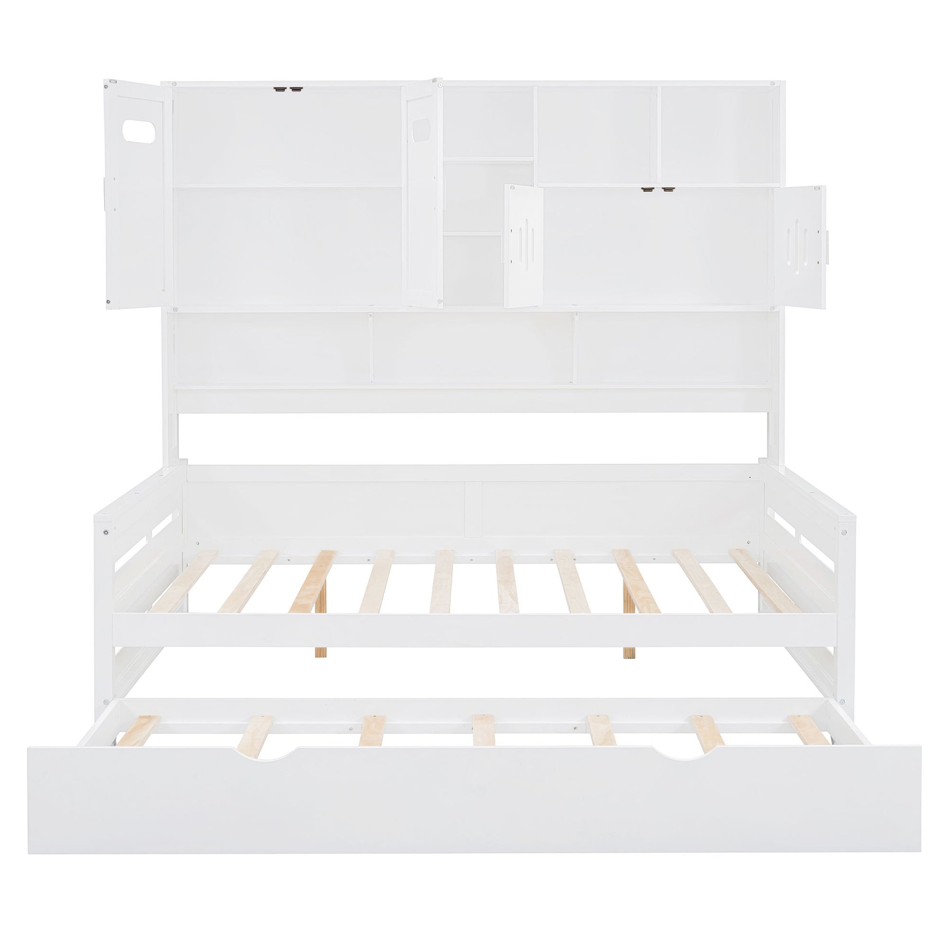 Daybed With All-In-One Cabinet And Shelf - The Sleep Loft - Online Mattress Showroom NYC