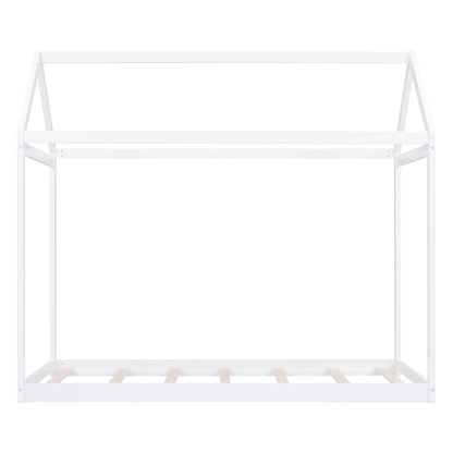 Wooden House Shaped Bed - The Sleep Loft - Online Mattress Showroom NYC