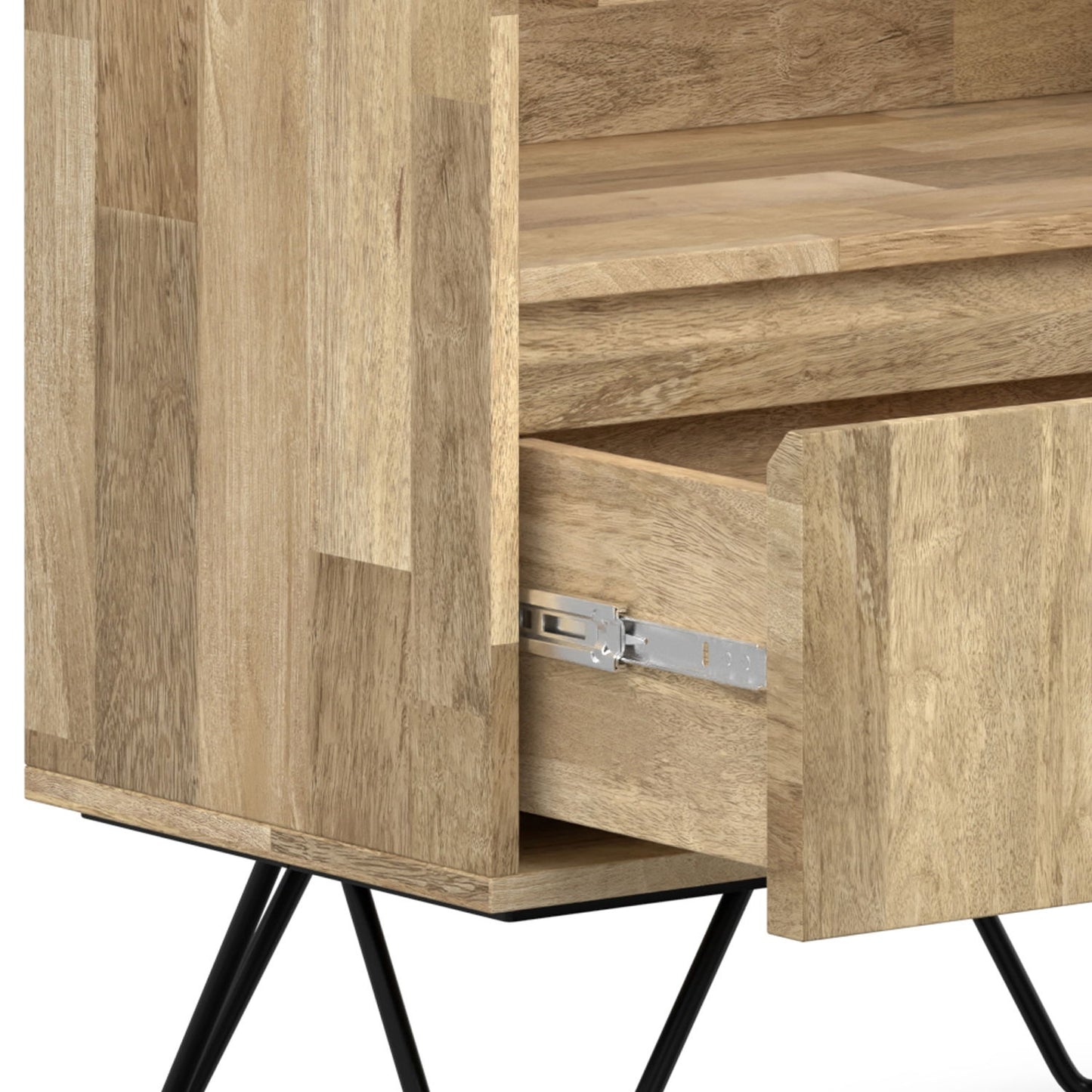 Hunter - Tall Bookcase - Natural - The Sleep Loft - Online Mattress Showroom NYC