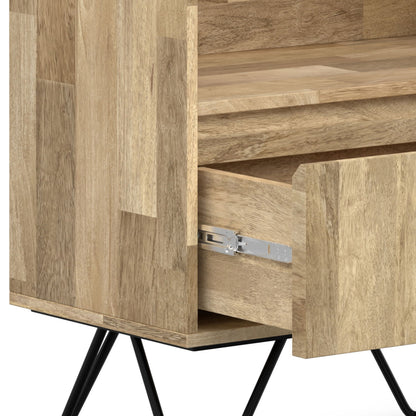 Hunter - Tall Bookcase - Natural - The Sleep Loft - Online Mattress Showroom NYC