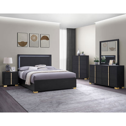 Jeremiah - LED Panel Bed With Touch Controlled Lighting - The Sleep Loft - Online Mattress Showroom NYC