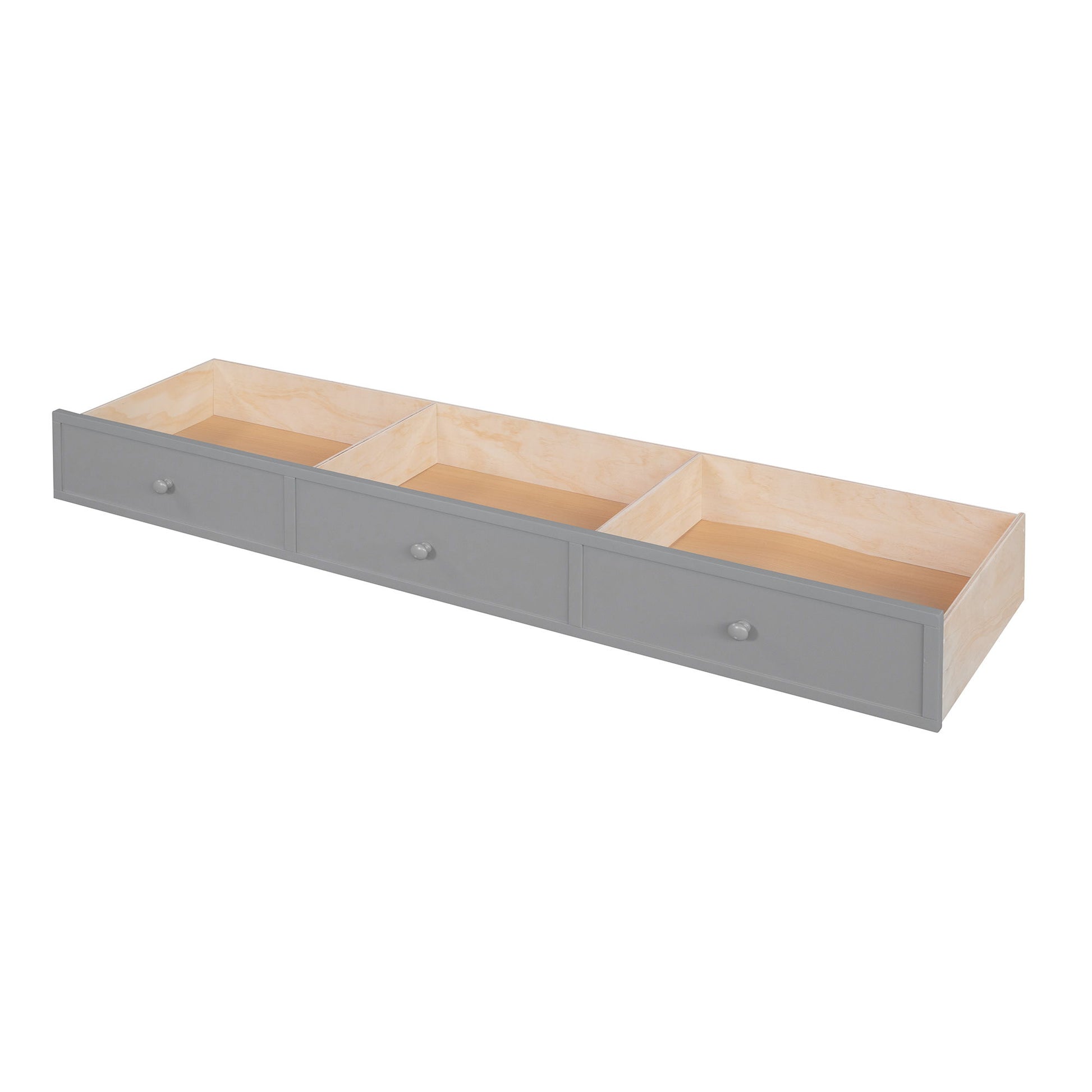 Solid L Shaped Bunk Bed With 3 Drawers, Ladder And Staircase - The Sleep Loft - Online Mattress Showroom NYC