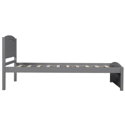 Platform Bed & Headboard, Footboard And Wood Slat Support - The Sleep Loft - Online Mattress Showroom NYC