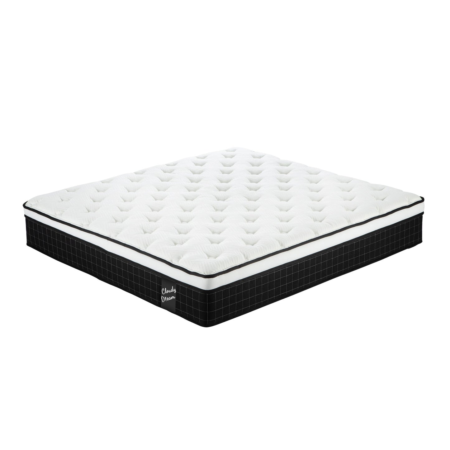 12" Hybrid Mattress With Individual Pocket Spring, Comortable Memory Foam - The Sleep Loft - Online Mattress Showroom NYC