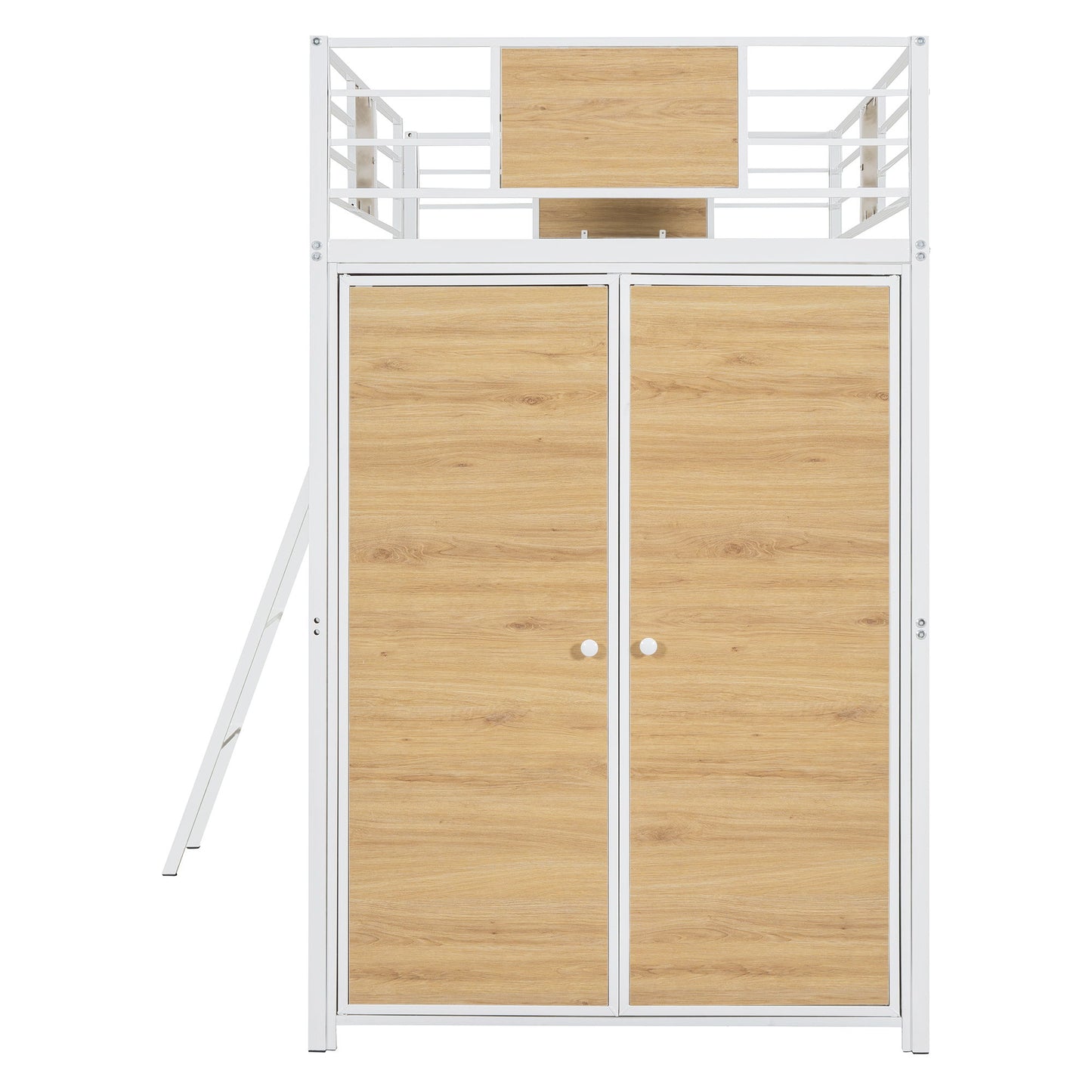 Loft Bed With L Shape Desk And Wardrobe - The Sleep Loft - Online Mattress Showroom NYC