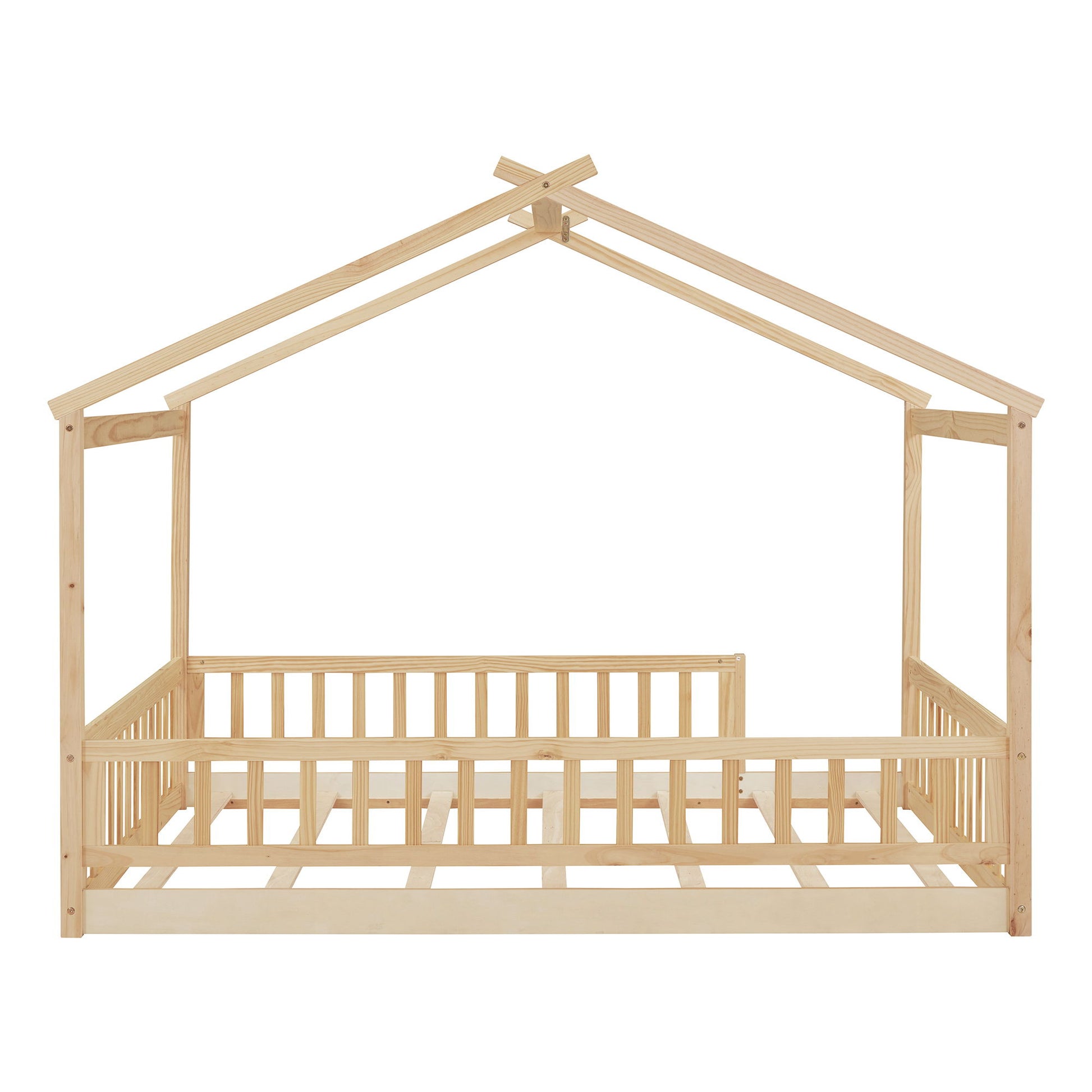 Bed House Bed Frame With Fence - The Sleep Loft - Online Mattress Showroom NYC