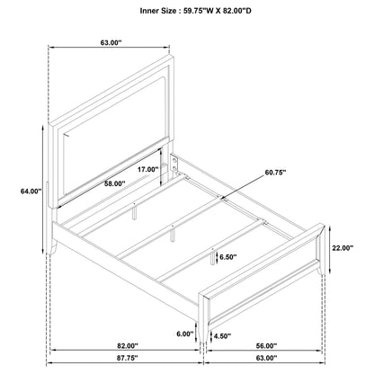 Inverness - Panel Bed With Padded Headboard - The Sleep Loft - Online Mattress Showroom NYC