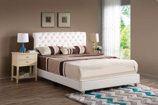 Elegant Transitional Upholstered Bed - The Sleep Loft - Online Mattress Showroom NYC