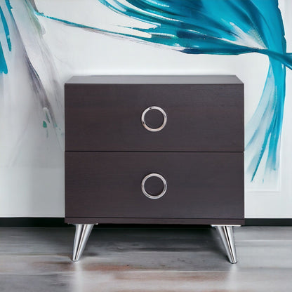 Elms - Accent Table - Espresso - The Sleep Loft - Online Mattress Showroom NYC