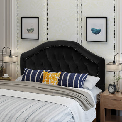 Kaarina - Contemporary Tufted Fabric Headboard - The Sleep Loft - Online Mattress Showroom NYC