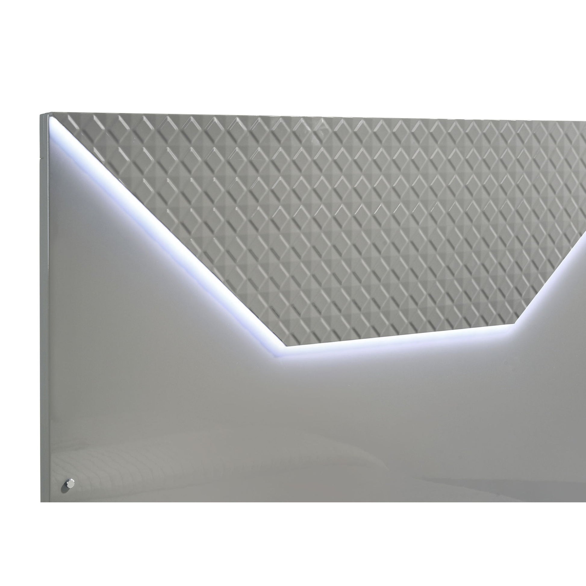 Pierce - Panel Bed LED Headboard - The Sleep Loft - Online Mattress Showroom NYC