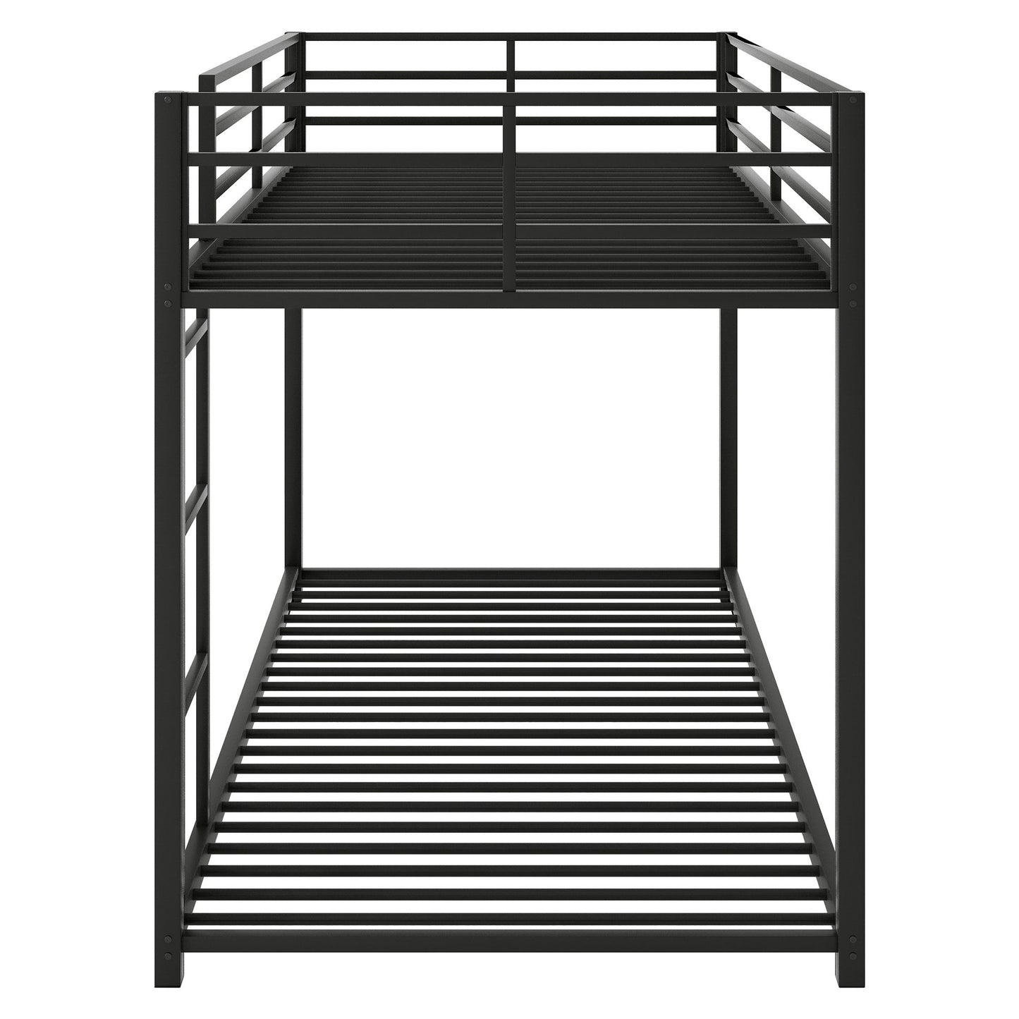 Metal Bunk Bed, Low Bunk Bed With Ladder - The Sleep Loft - Online Mattress Showroom NYC