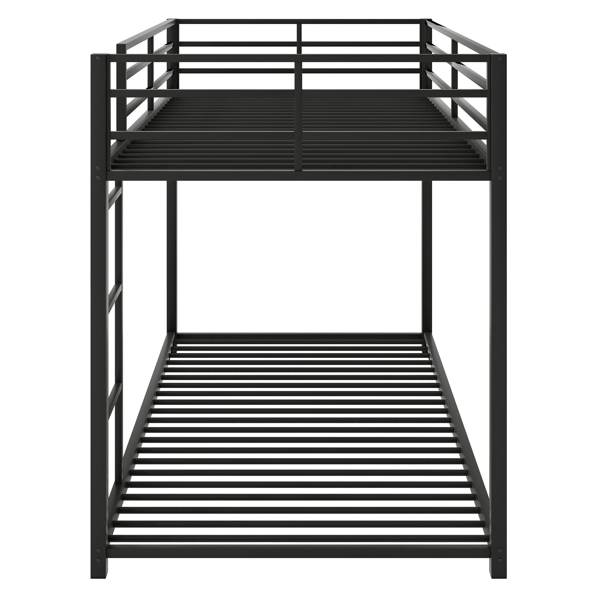 Metal Bunk Bed, Low Bunk Bed With Ladder - The Sleep Loft - Online Mattress Showroom NYC