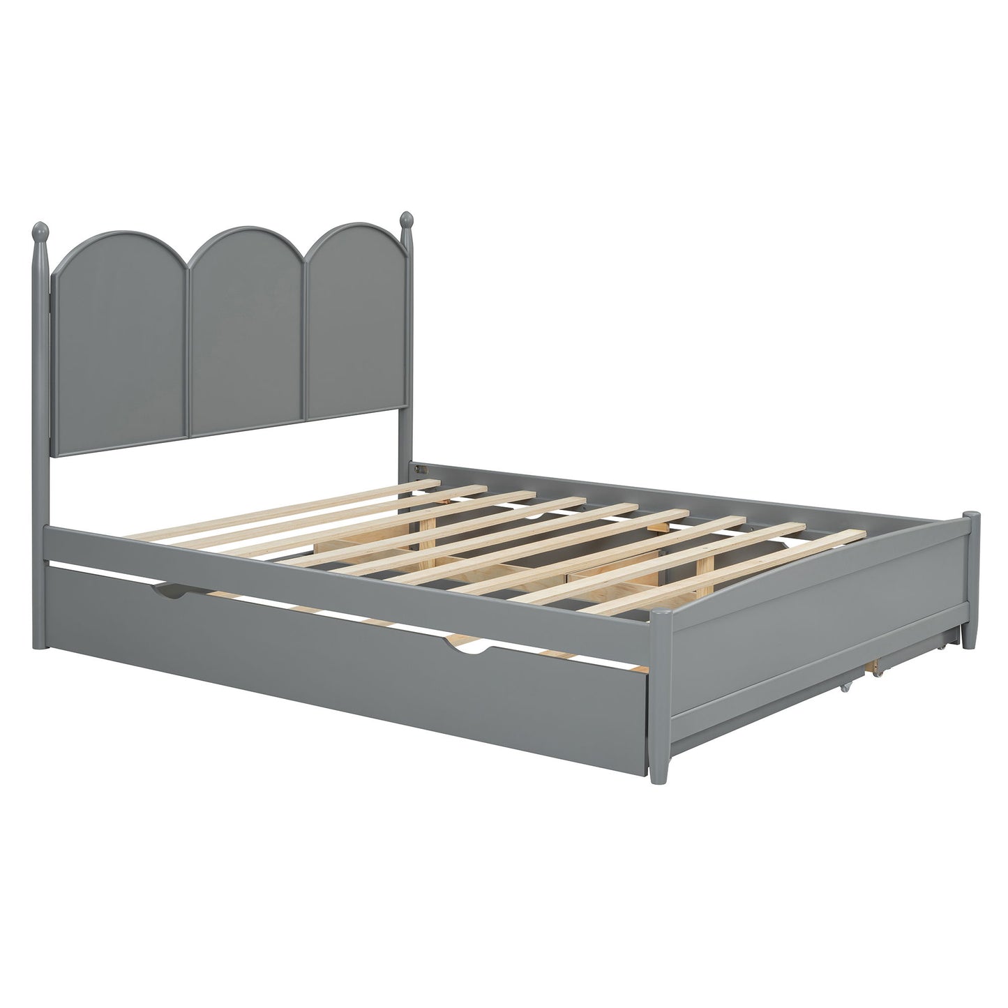 Platform Bed With With 2 Big Drawers And Trundle - The Sleep Loft - Online Mattress Showroom NYC