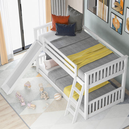 Bunk Bed & Convertible Slide And Ladder - The Sleep Loft - Online Mattress Showroom NYC