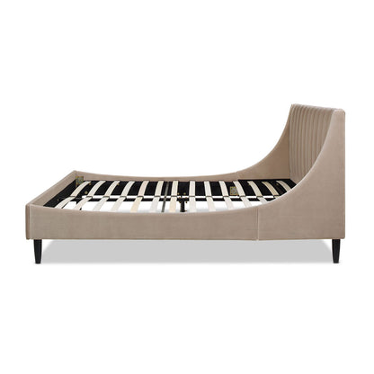 Aspen - Vertical Tufted Modern Headboard Platform Bed Set - The Sleep Loft - Online Mattress Showroom NYC