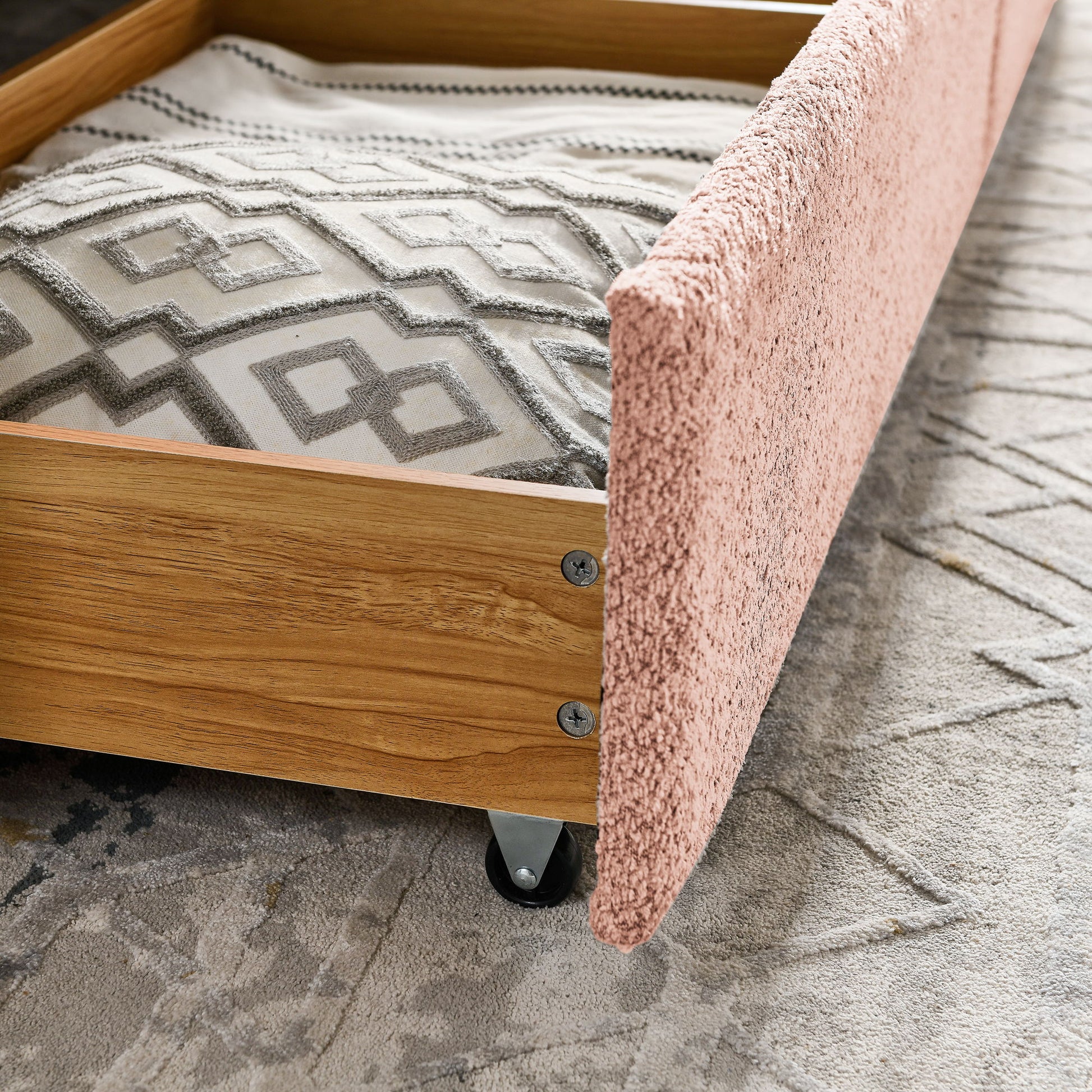 Upholstered Daybed & 2 Drawers - The Sleep Loft - Online Mattress Showroom NYC