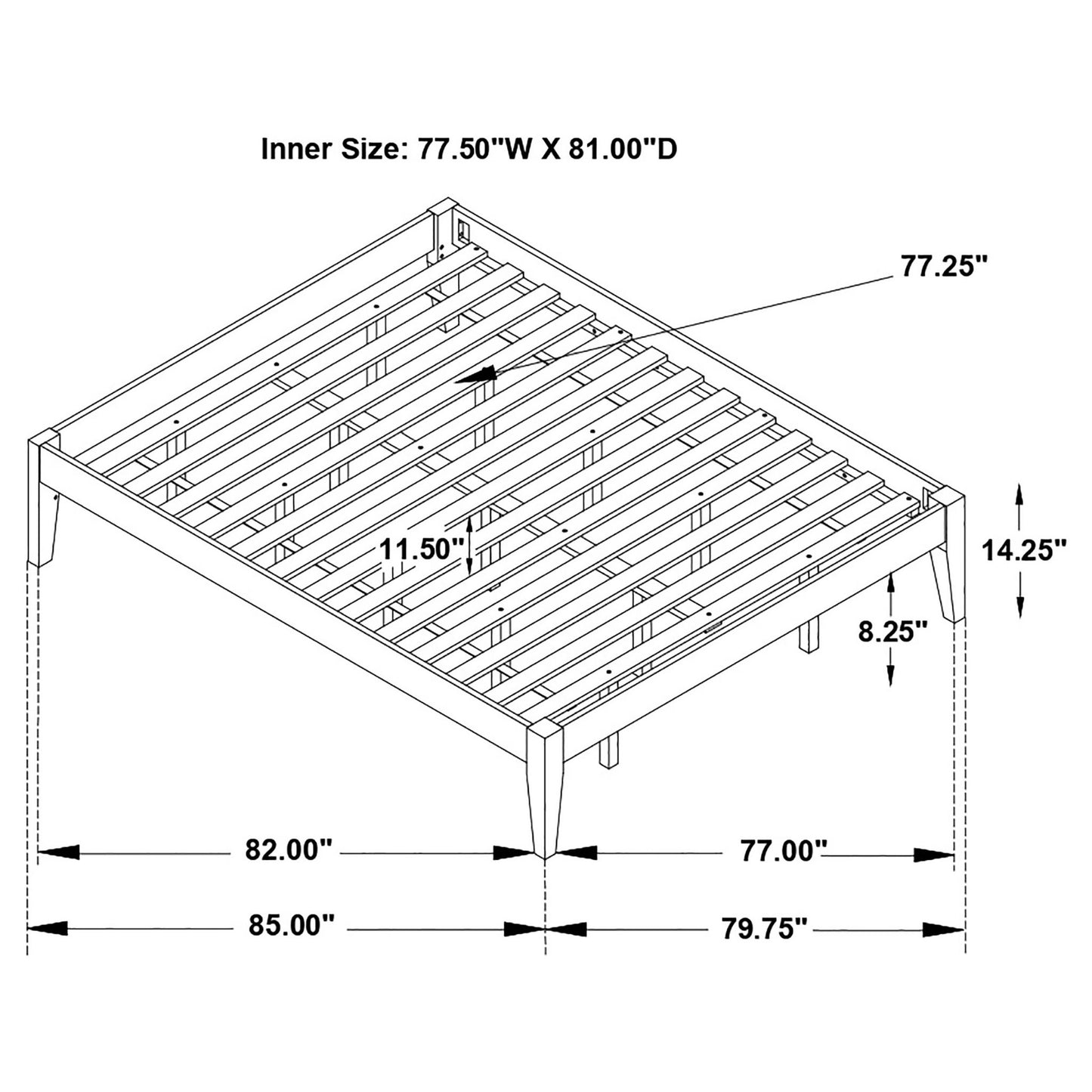 Hounslow - Platform Bed - The Sleep Loft - Online Mattress Showroom NYC