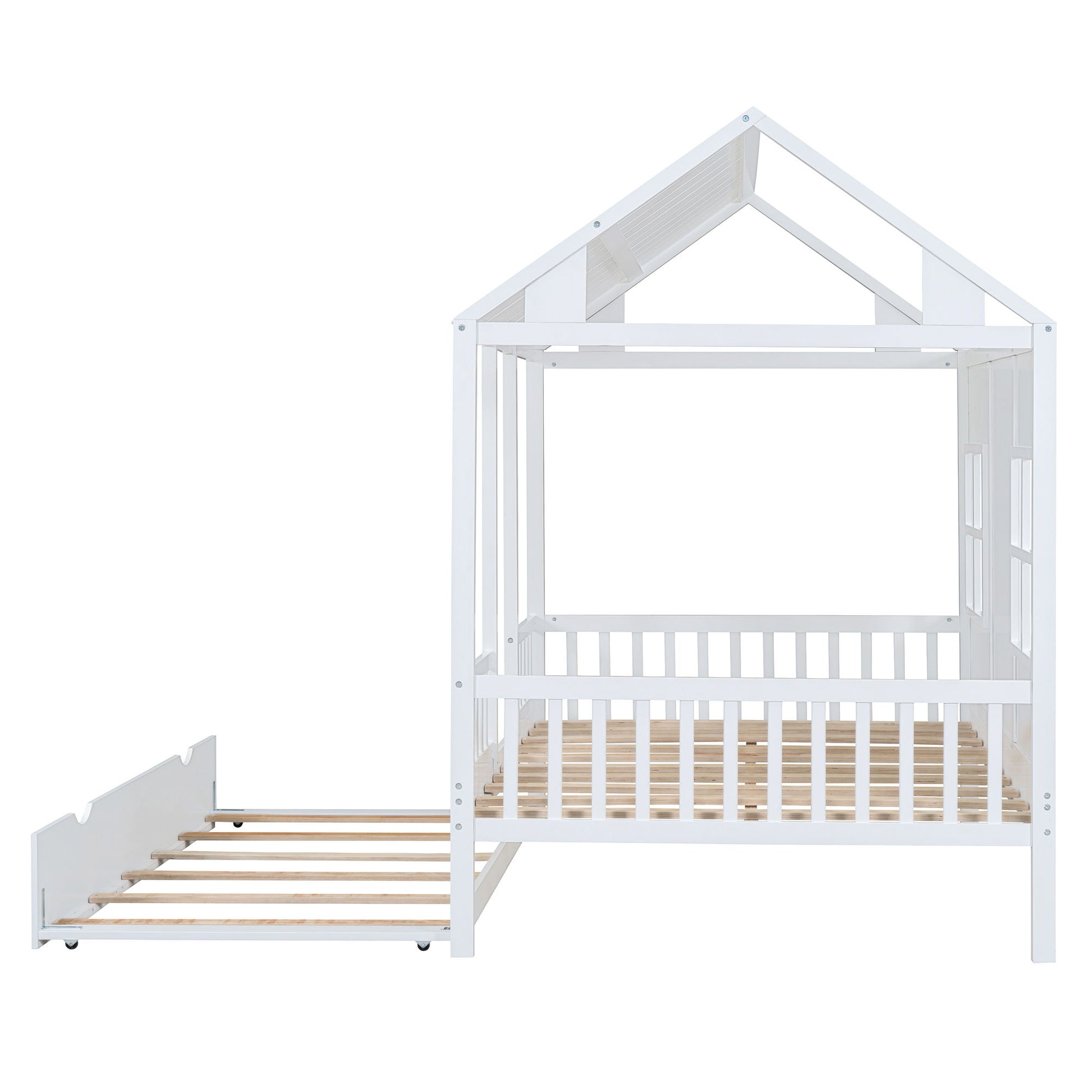 House Bed With Twin Size Trundle, Daybed - The Sleep Loft - Online Mattress Showroom NYC