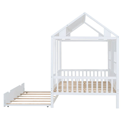 House Bed With Twin Size Trundle, Daybed - The Sleep Loft - Online Mattress Showroom NYC