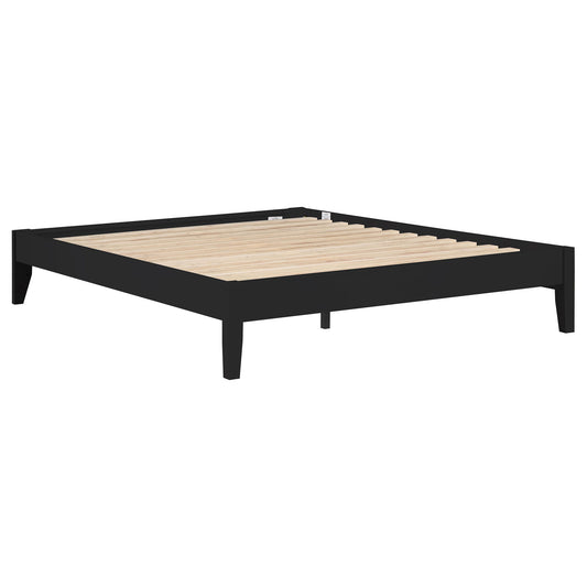 Ridgeview - Queen Storage Panel Bed With Low Profile Design - Black - The Sleep Loft - Online Mattress Showroom NYC