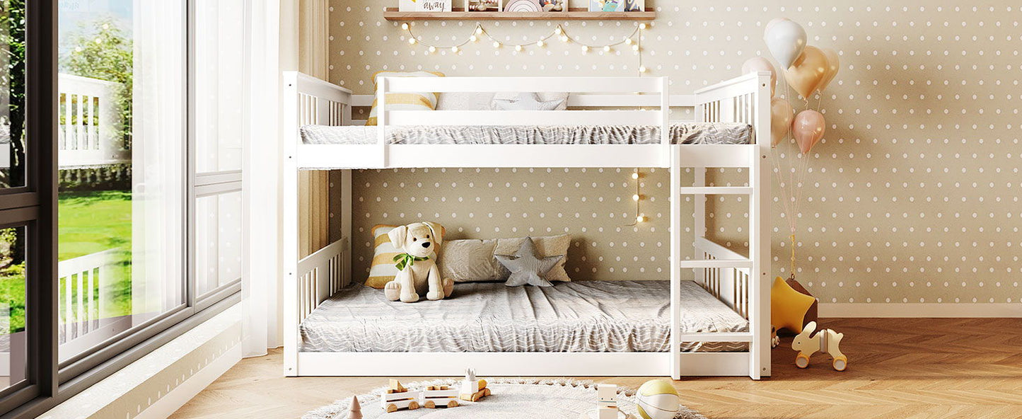 Bunk Bed With Ladder - The Sleep Loft - Online Mattress Showroom NYC