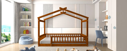 Bed House Bed Frame With Fence - The Sleep Loft - Online Mattress Showroom NYC