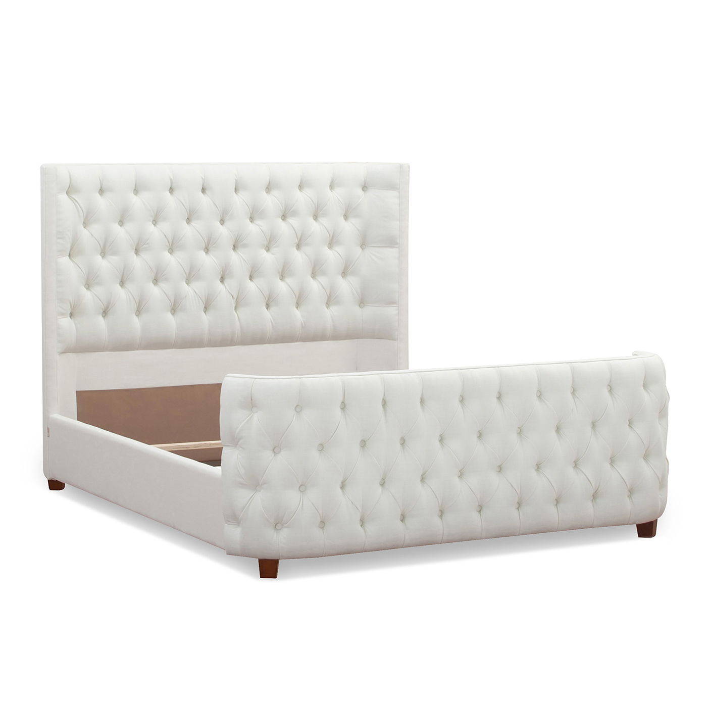 Brooklyn - Tufted Panel Bed Headboard And Footboard Set - The Sleep Loft - Online Mattress Showroom NYC
