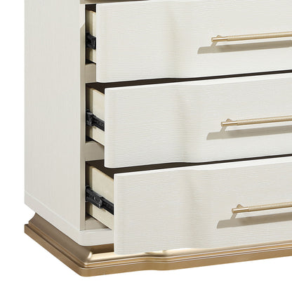 Lexington - 3 Drawer Nightstand - Beige