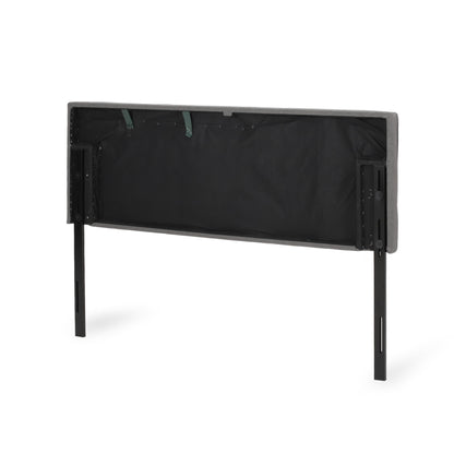 King / California King Sized Headboard - Charcoal Gray - The Sleep Loft - Online Mattress Showroom NYC