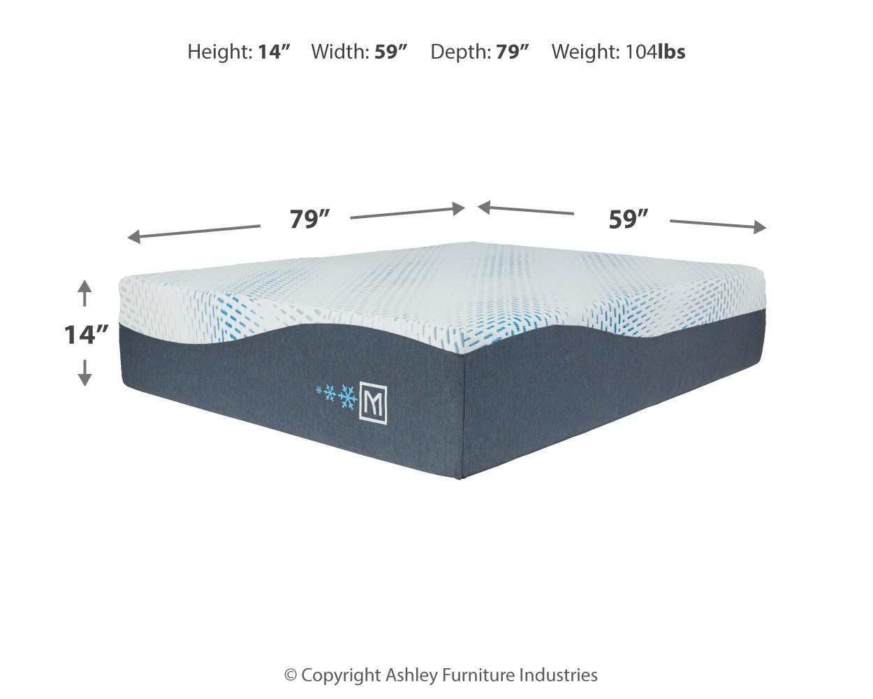 Millennium Cushion Firm Gel Memory Foam Hybrid - Cushion Firm Gel Hybrid Mattress - The Sleep Loft - Online Mattress Showroom NYC