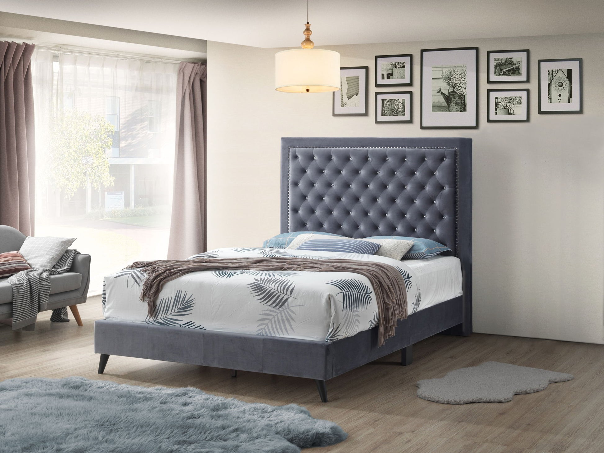 Classic Design Bed Elegant Glamour - The Sleep Loft - Online Mattress Showroom NYC
