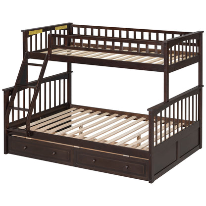Bunk Bed With Drawers, Convertible Storage Bed - The Sleep Loft - Online Mattress Showroom NYC