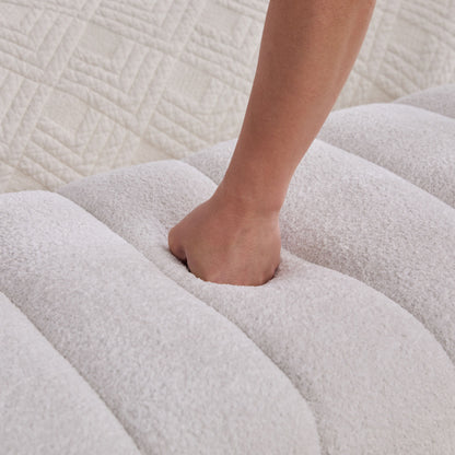 Modern Upholstered Armless Bed Bench With Channel Tufted Design - The Sleep Loft - Online Mattress Showroom NYC