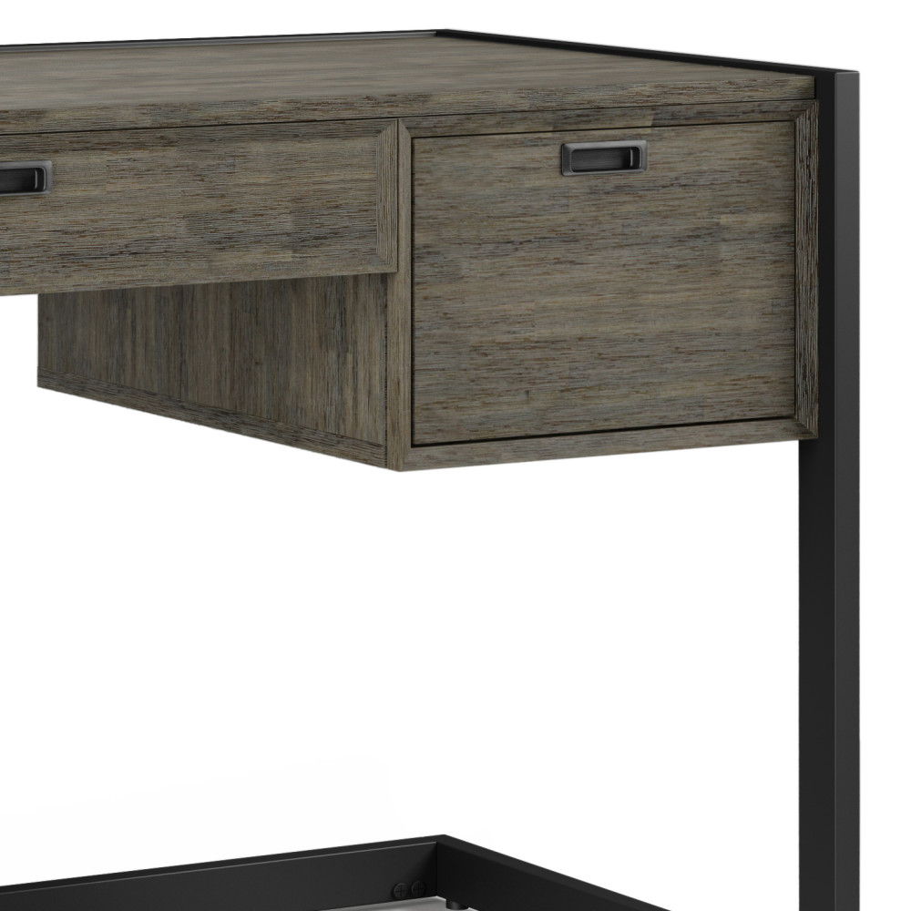 Hampden - Desk - Weathered Gray - The Sleep Loft - Online Mattress Showroom NYC