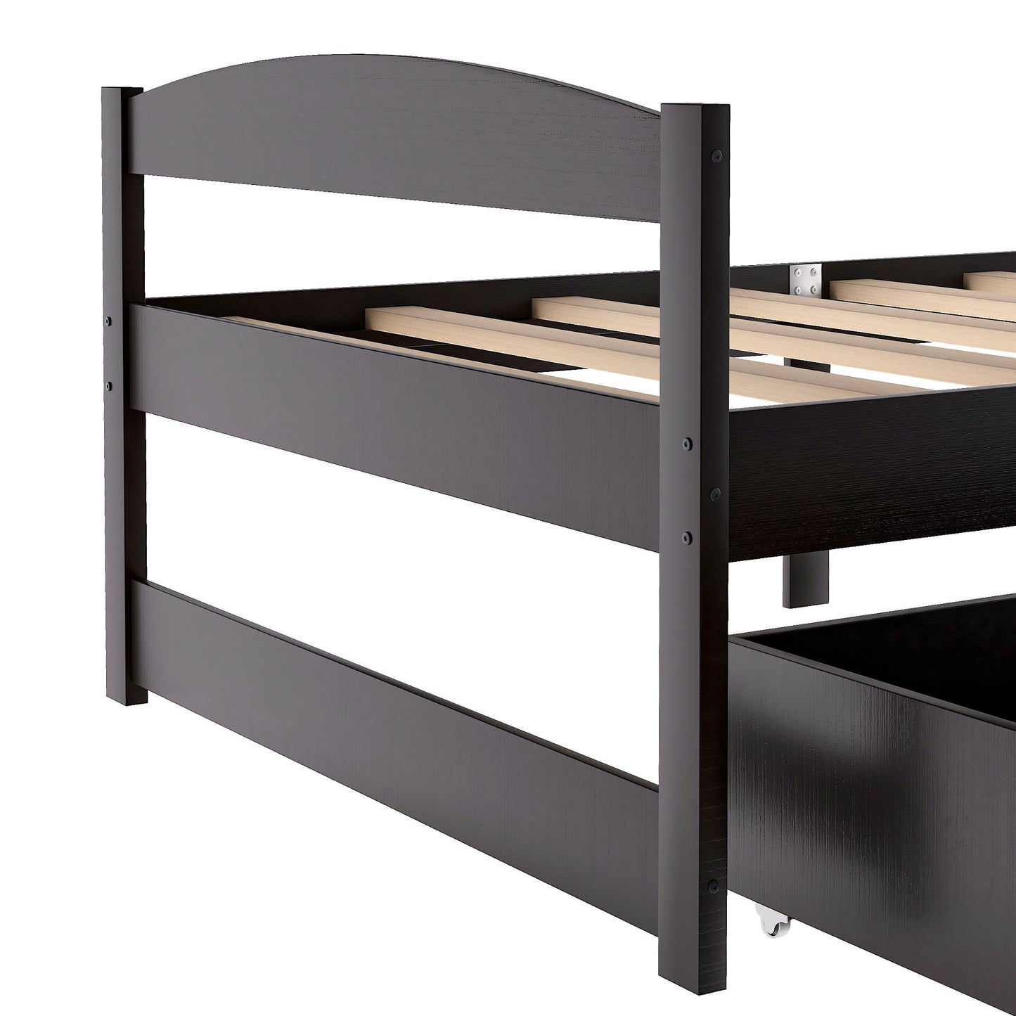 Platform Bed With 2 Drawers - The Sleep Loft - Online Mattress Showroom NYC