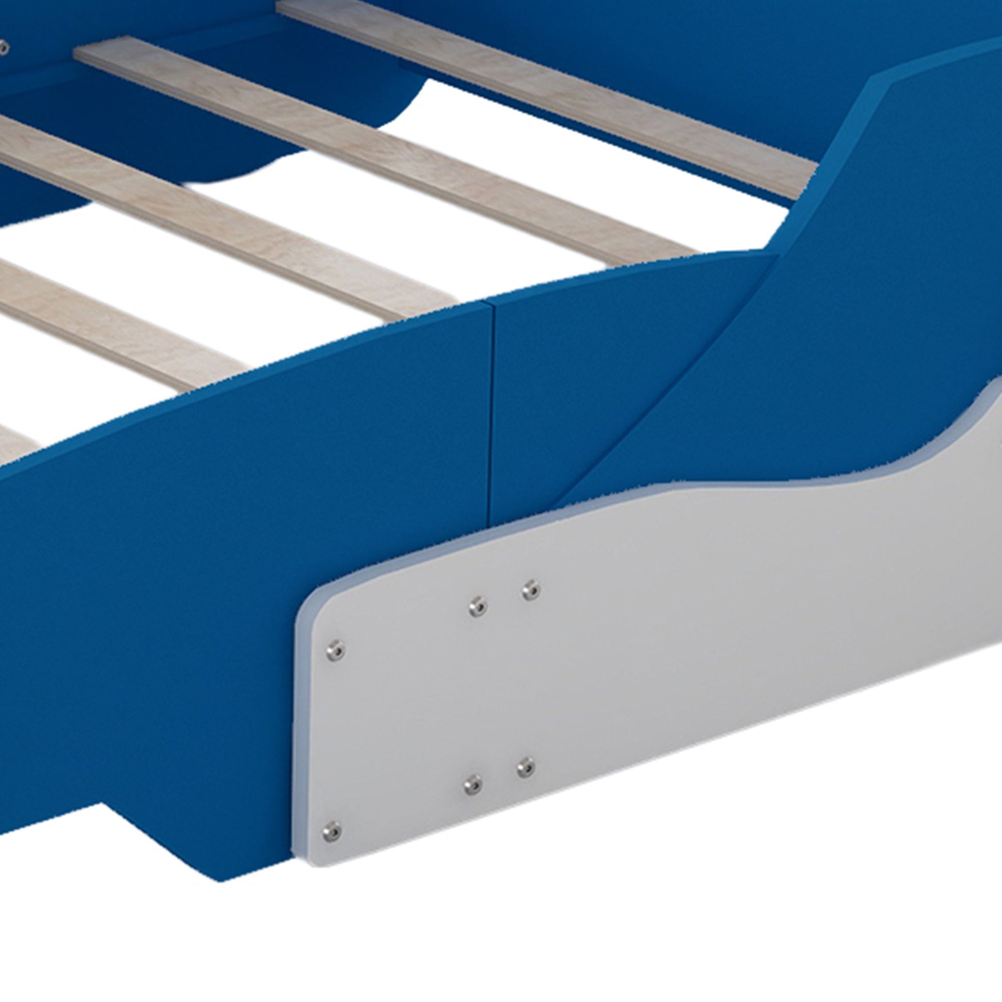 Race Car-Shaped Platform Bed With Wheels - The Sleep Loft - Online Mattress Showroom NYC