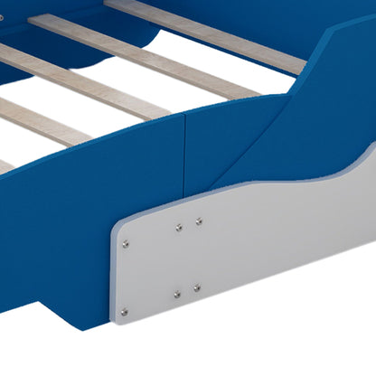 Race Car-Shaped Platform Bed With Wheels - The Sleep Loft - Online Mattress Showroom NYC