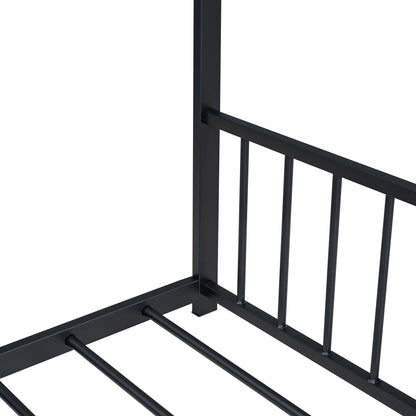 Metal House Bed - The Sleep Loft - Online Mattress Showroom NYC