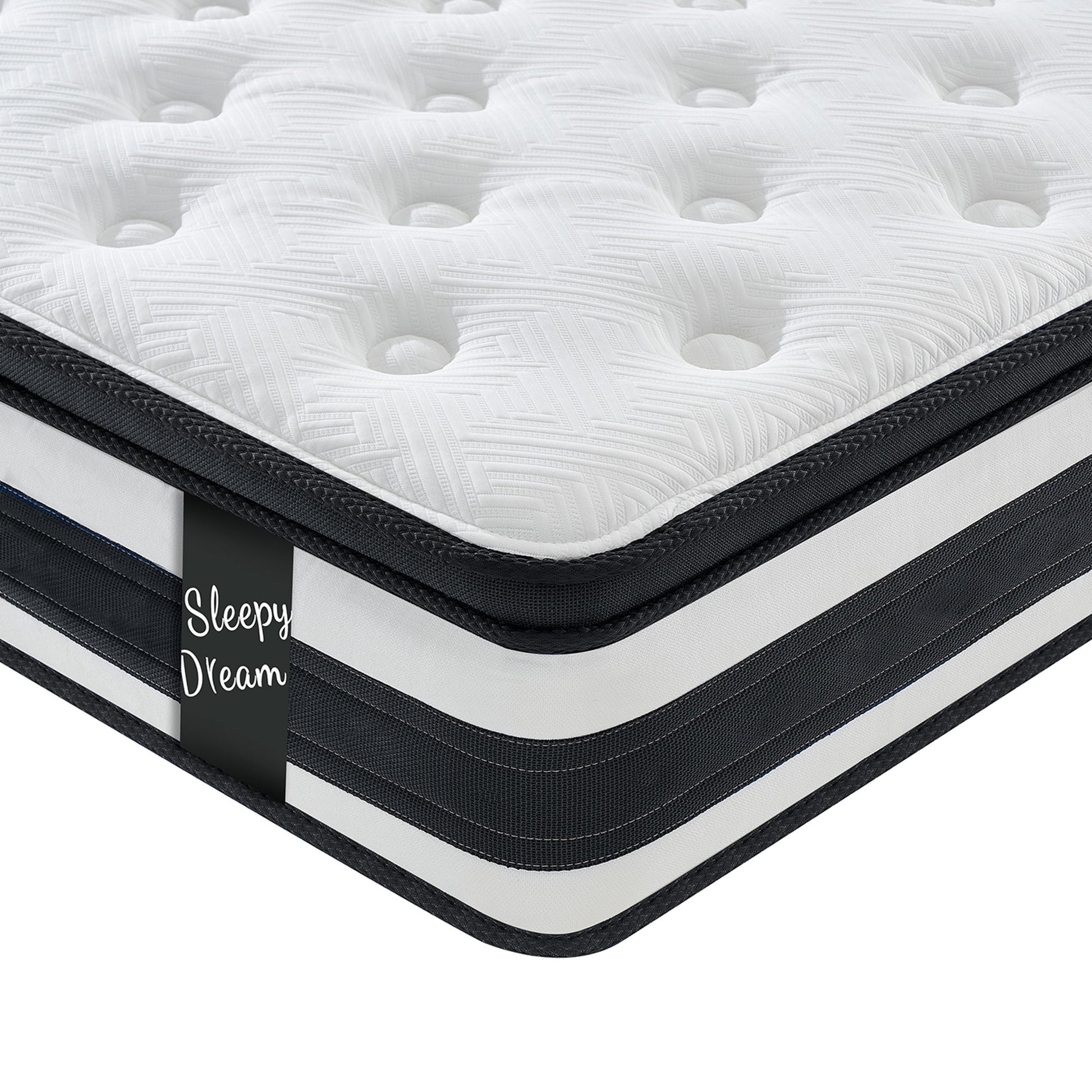 12" Breathable Hybrid Mattress, Memory Foam, Individual Pocket Springs - The Sleep Loft - Online Mattress Showroom NYC
