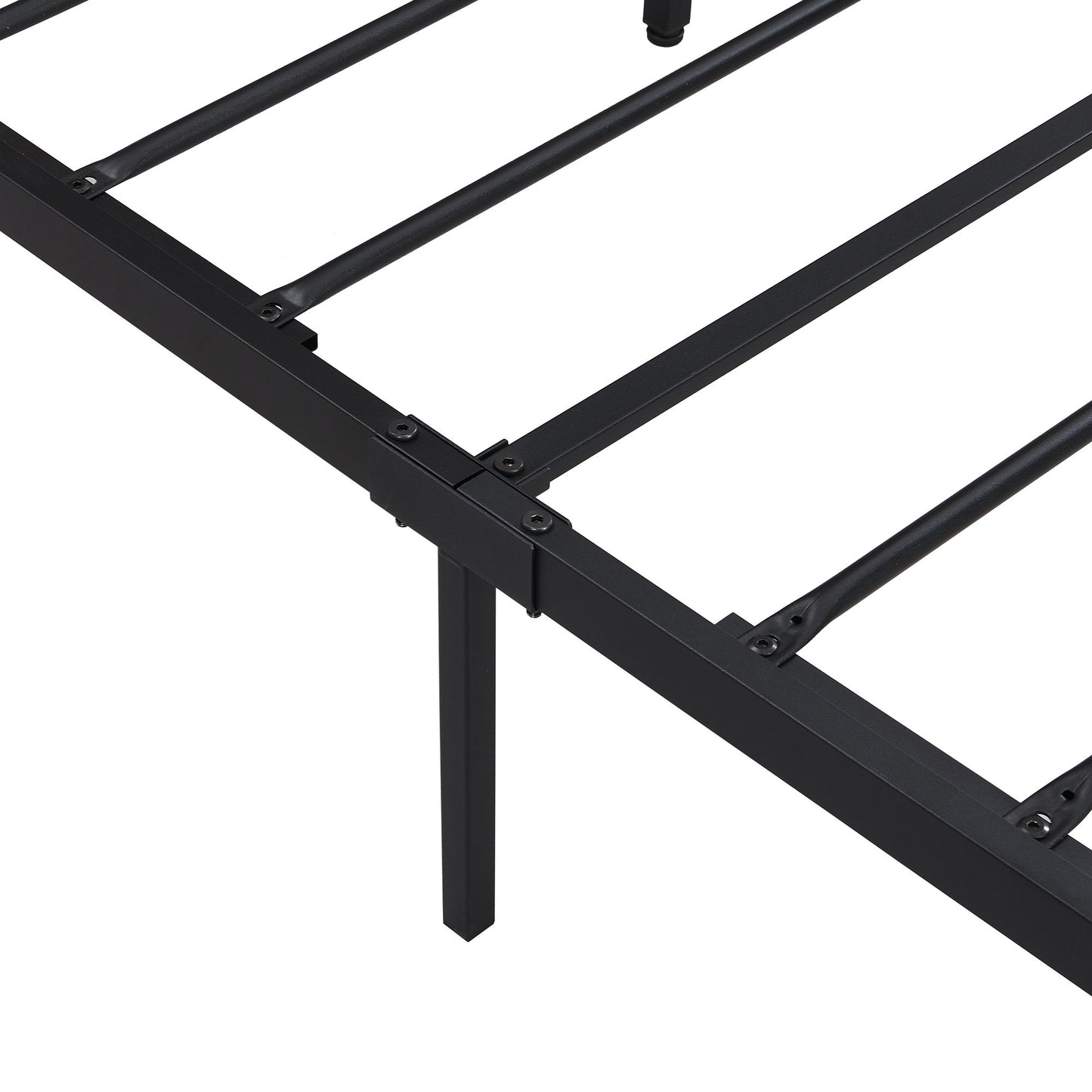 Platform Bed Frame With Wooden Headboard And Footboard, USB Liner - The Sleep Loft - Online Mattress Showroom NYC