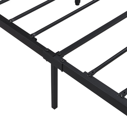 Platform Bed Frame With Wooden Headboard And Footboard, USB Liner - The Sleep Loft - Online Mattress Showroom NYC