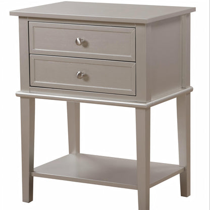 Vibrant Contemporary Nightstand - The Sleep Loft - Online Mattress Showroom NYC