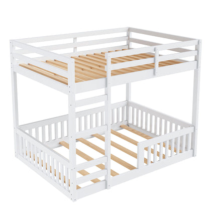 Stylish Bunk Bed With Ladder And Guardrails - The Sleep Loft - Online Mattress Showroom NYC