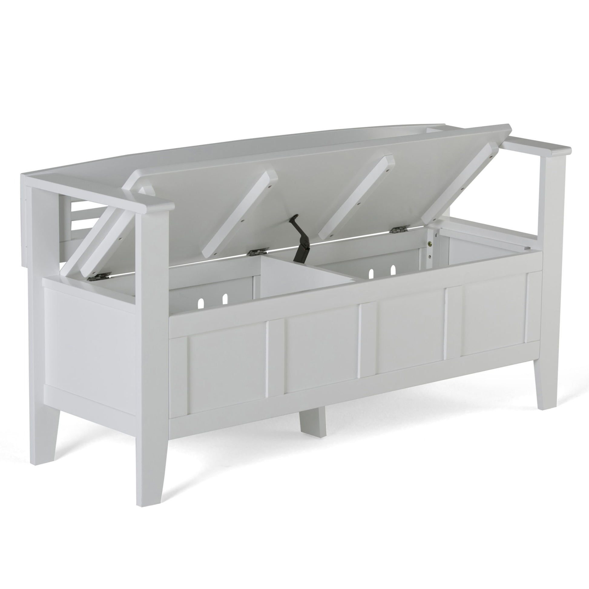 Adams - Entryway Storage Bench Handcrafted - The Sleep Loft - Online Mattress Showroom NYC