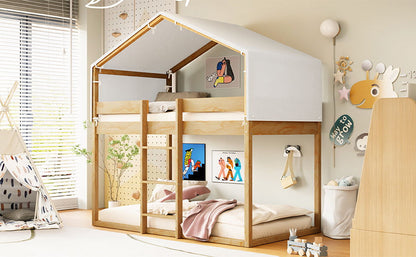 Bunk Bed With Tent - The Sleep Loft - Online Mattress Showroom NYC