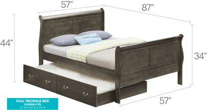 Elegant Trundle Bed With Timeless Charm - The Sleep Loft - Online Mattress Showroom NYC