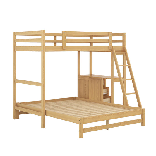Bunk Bed With Built In Desk And 3 Drawers - The Sleep Loft - Online Mattress Showroom NYC