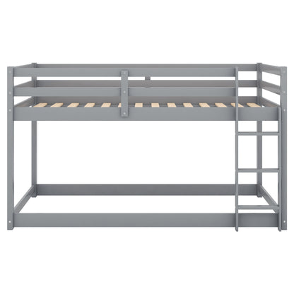 Floor Bunk Bed With Ladder - The Sleep Loft - Online Mattress Showroom NYC